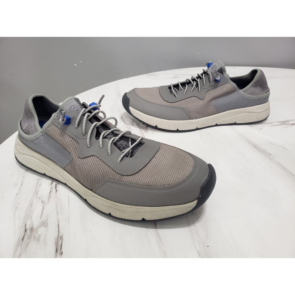 NEW WITHOUT BOX Clarks Men's‎ Davis Low Sneaker Gray Combination Size 13 Slip On